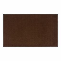 AmazonBasics Cut-Pile Polypropylene Commercial Carpet Vinyl-Backed Mat 3x5 Walnut