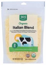 365 Everyday Value, Blend Italian Shred Organic, 8 Ounce