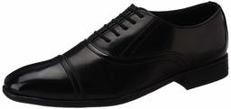 Amazon Brand - Symbol Men's Black Synthetic Formal Shoes - 11 UK (AZ-KY-332B)