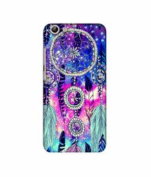 Amazon Brand - Solimo Designer Round Wall Hanging Pattern 3D Printed Hard Back Case Mobile Cover for Vivo Y69