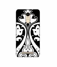 Amazon Brand - Solimo Designer S Shape Rangoli 3D Printed Hard Back Case Mobile Cover for Xiaomi Redmi Note 3