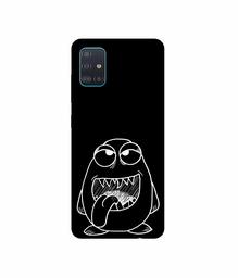 Amazon Brand - Solimo Designer Cartoon Pattern 3D Printed Hard Back Case Mobile Cover for Samsung Galaxy A51