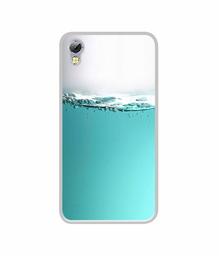 Amazon Brand - Solimo Designer Half Fill UV Printed Soft Back Case Mobile Cover for Tecno i7