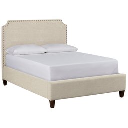 Amazon Brand – Stone & Beam Tisbury Nailhead Trim Queen Bed, 66