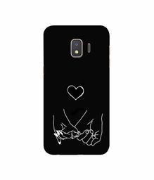 Amazon Brand - Solimo Designer Holding Hands 3D Printed Hard Back Case Mobile Cover for Samsung Galaxy J2 Core