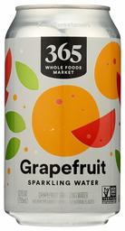 365 by Whole Foods Market, Sparkling Water, Grapefruit (Single Can), 12 Fl Oz