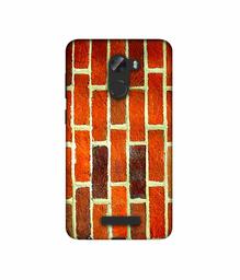 Amazon Brand - Solimo Designer Brick Texture 3D Printed Hard Back Case Mobile Cover for Gionee A1 Lite