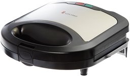 Amazon Brand - Solimo Amazon Brand Non-Stick Grill Sandwich Maker (750 watt, Silver and Black)