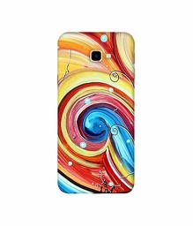 Amazon Brand - Solimo Designer Abstarct Color Mixing 3D Printed Hard Back Case Mobile Cover for Samsung Galaxy J4 Plus