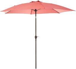 AmazonBasics - Ombrellone da giardino JC010, 2,74 m, rosso