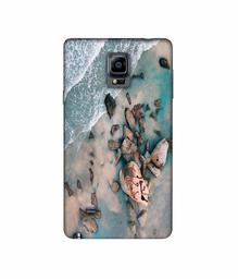 Amazon Brand - Solimo Designer Beach Side 3D Printed Hard Back Case Mobile Cover for Samsung Galaxy Note 4