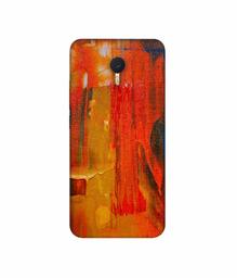 Amazon Brand - Solimo Designer Orange Canvas 3D Printed Hard Back Case Mobile Cover for Meizu M3 Note