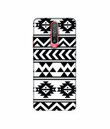 Amazon Brand - Solimo Designer Multi Shape Texture 3D Printed Hard Back Case Mobile Cover for Poco X2 / Mi Redmi K30