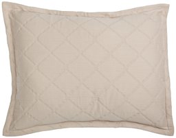 Pinzon Stone Washed Diamond Matelasse Sham