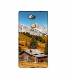 Amazon Brand - Solimo Designer Hut 3D Printed Hard Back Case Mobile Cover for Sony Xperia L2