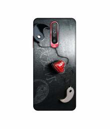 Amazon Brand - Solimo Designer Chinnese Yin and Yang 3D Printed Hard Back Case Mobile Cover for Poco X2 / Mi Redmi K30