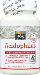 365 Everyday Value, Acidophilus 1 Billion CFU, 120 ct