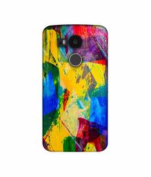 Amazon Brand - Solimo Designer Multicolor Canvas 3D Printed Hard Back Case Mobile Cover for LG Nexus 5X