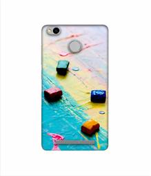 Amazon Brand - Solimo Designer Multicolor WaxColor Blocks 3D Printed Hard Back Case Mobile Cover for Xiaomi Redmi 3S Prime