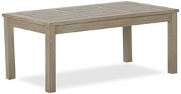 Strathwood tuinmeubelen - Basics loungetafel van hardhout, grijs