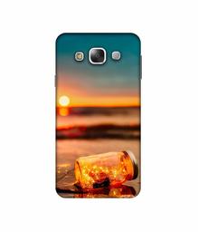 Amazon Brand - Solimo Designer Jar at Sea Serface 3D Printed Hard Back Case Mobile Cover for Samsung Galaxy E5