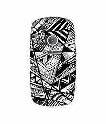 Amazon Brand - Solimo Designer Random Pattern 3D Printed Hard Back Case Mobile Cover for Nokia 3310