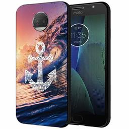 Amazon Brand - Solimo Designer Anchor Printed Hard Back Case Mobile Cover for Moto G5S Plus (D1272)