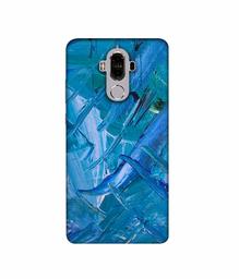 Amazon Brand - Solimo Designer Blue Paint 3D Printed Hard Back Case Mobile Cover for Huawei Mate 9