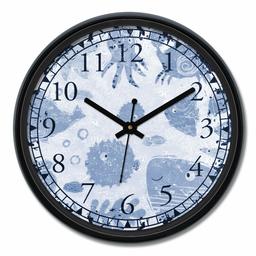 Amazon Brand - Solimo 12-inch Wall Clock - Bohemian (Silent Movement)