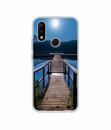 Amazon Brand - Solimo Designer Wooden Beach UV Printed Soft Back Case Mobile Cover for Lenovo A6 Note