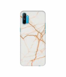 Amazon Brand - Solimo Designer White Marble 3D Printed Hard Back Case Mobile Cover for Realme C3