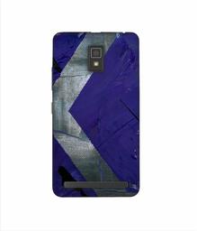 Amazon Brand - Solimo Designer Purple and Gray Texture 3D Printed Hard Back Case Mobile Cover for Lenovo A6600