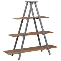 Amazon Brand – Stone & Beam Bryson A-Frame Bookcase Shelf Stand, 70.7