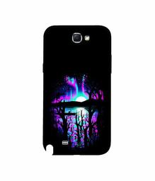 Amazon Brand - Solimo Designer Dark Scenery 3D Printed Hard Back Case Mobile Cover for Samsung Galaxy Note 2 N7100