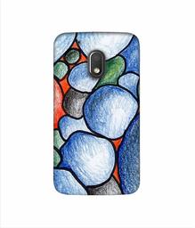 Amazon Brand - Solimo Designer Pebbles Drawing 3D Printed Hard Back Case Mobile Cover for Motorola Moto G4 Play