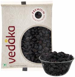 Amazon Brand - Vedaka Premium Black Raisins, 200g