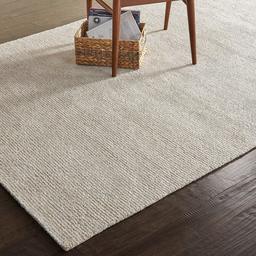 Amazon Brand – Rivet Contemporary Striated Jute Area Rug, 7' 5