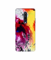 Amazon Brand - Solimo Designer Smash Color 3D Printed Hard Back Case Mobile Cover for OnePlus 7T Pro