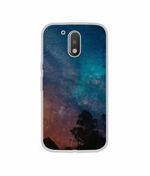 Amazon Brand - Solimo Designer Sky Photography UV Printed Soft Back Case Mobile Cover for Motorola Moto G4 Plus