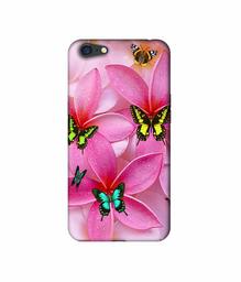 Amazon Brand - Solimo Designer B-Butterflies 3D Printed Hard Back Case Mobile Cover for Oppo A71