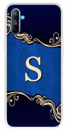 Amazon Brand - Solimo Designer Multicolor Blue Pattern Alphabet-S Printed Soft Back Case Mobile Cover for Realme C3