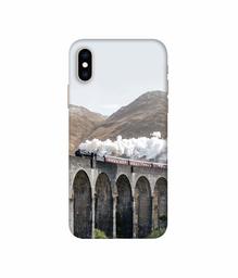 Amazon Brand - Solimo Designer Steam Train 3D Printed Hard Back Case Mobile Cover for Apple iPhone Xs Max