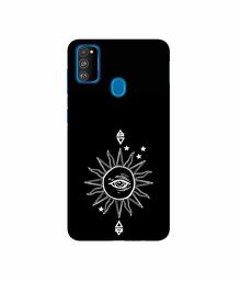 Amazon Brand - Solimo Designer Sun 3D Printed Hard Back Case Mobile Cover for Samsung Galaxy M21 / M30s