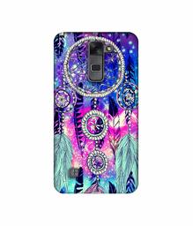 Amazon Brand - Solimo Designer Round Wall Hanging Pattern 3D Printed Hard Back Case Mobile Cover for LG Stylus 2