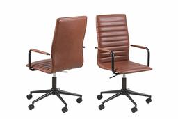 Amazon Brand - Movian Dubna, Desk Chair, 58 x 58 x 103 cm (L x W x H), Brown