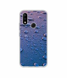 Amazon Brand - Solimo Designer Water Drops UV Printed Soft Back Case Mobile Cover for Lenovo A6 Note