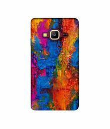 Amazon Brand - Solimo Designer Dark Multicolor Canvas 3D Printed Hard Back Case Mobile Cover for Samsung Z2