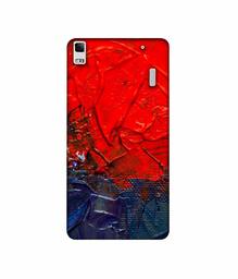 Amazon Brand - Solimo Designer Red Wax Color 3D Printed Hard Back Case Mobile Cover for Lenovo A7000