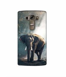 Amazon Brand - Solimo Designer Elephant 3D Printed Hard Back Case Mobile Cover for LG G4 Stylus