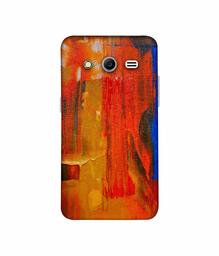 Amazon Brand - Solimo Designer Orange Canvas 3D Printed Hard Back Case Mobile Cover for Samsung Galaxy Core 2 G355H